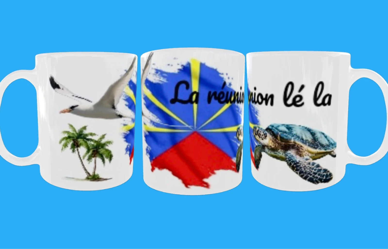 Tasse île de la réunion 